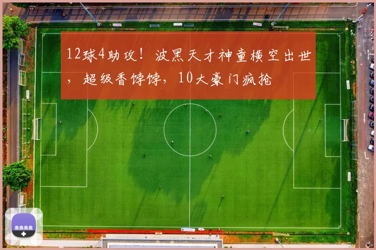 12球4助攻！波黑天才神童横空出世，超级香饽饽，10大豪门疯抢